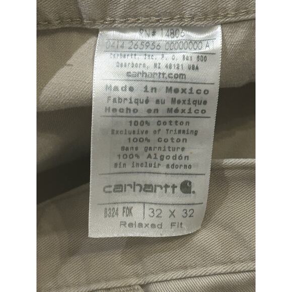 Carhartt Relaxed Fit Pants size 32 x 32 - Picture 4 of 4